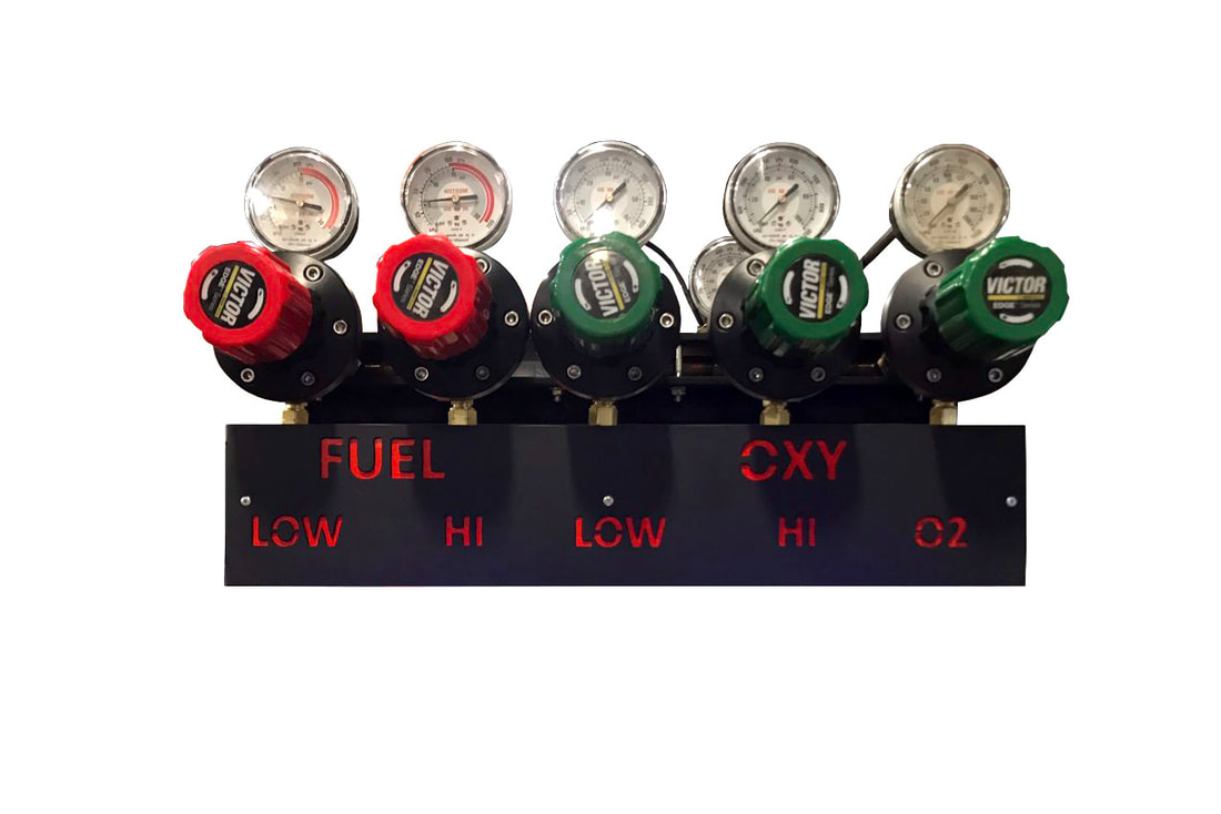 Industrial oxyfuel cutting equipment