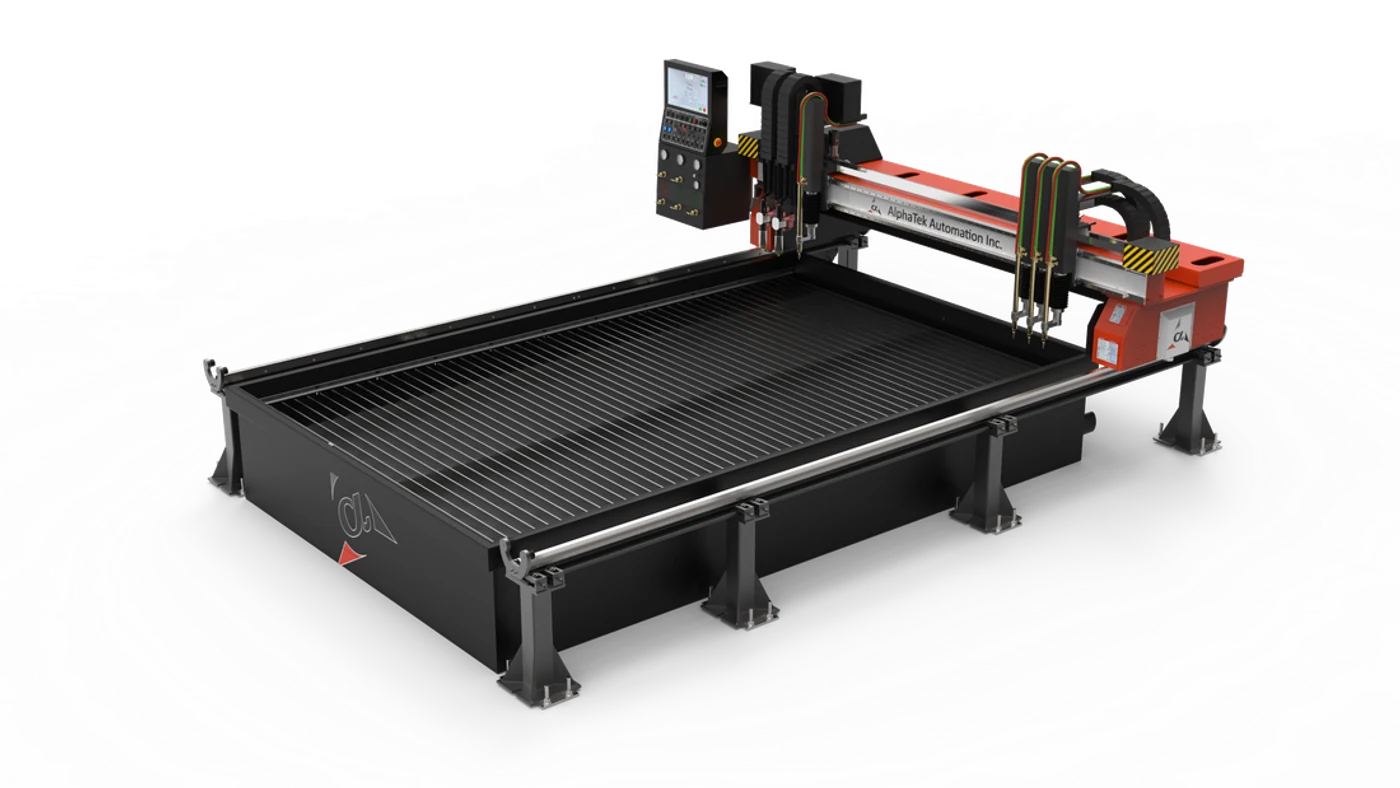 Series C cutting machine, front angle